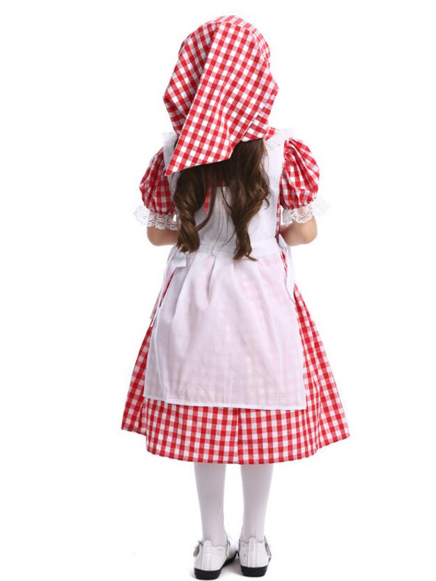 F68180 childrens maid costume